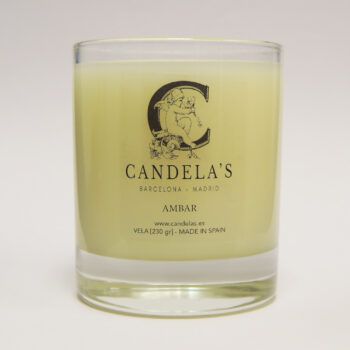 Vela flor de Ámbar
