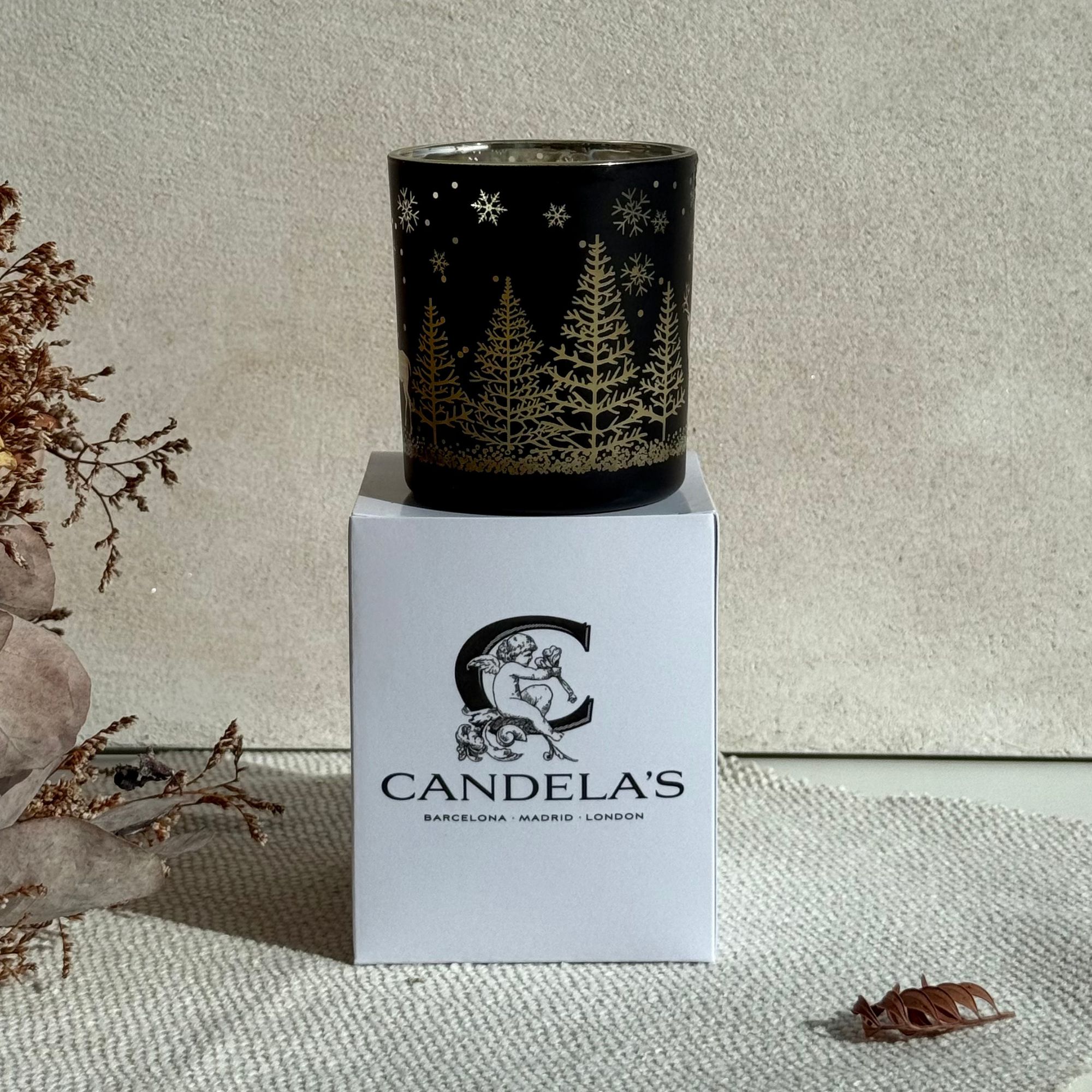 Christmas: Vela aroma vino tinto